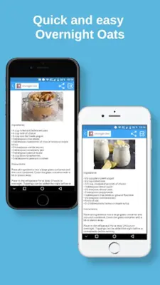 Overnight Oats Recipes android App screenshot 1